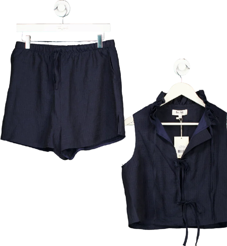 Balzac Navy Top Gersende and Shorts Set EU 38