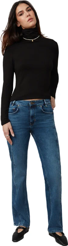 Jasper Mid Rise Straight Leg Jeans - Women's|-|Jean à jambe droite et taille mi-haute Jasper - Femme